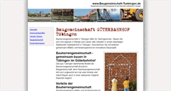 Desktop Screenshot of baugemeinschaft-tuebingen.de